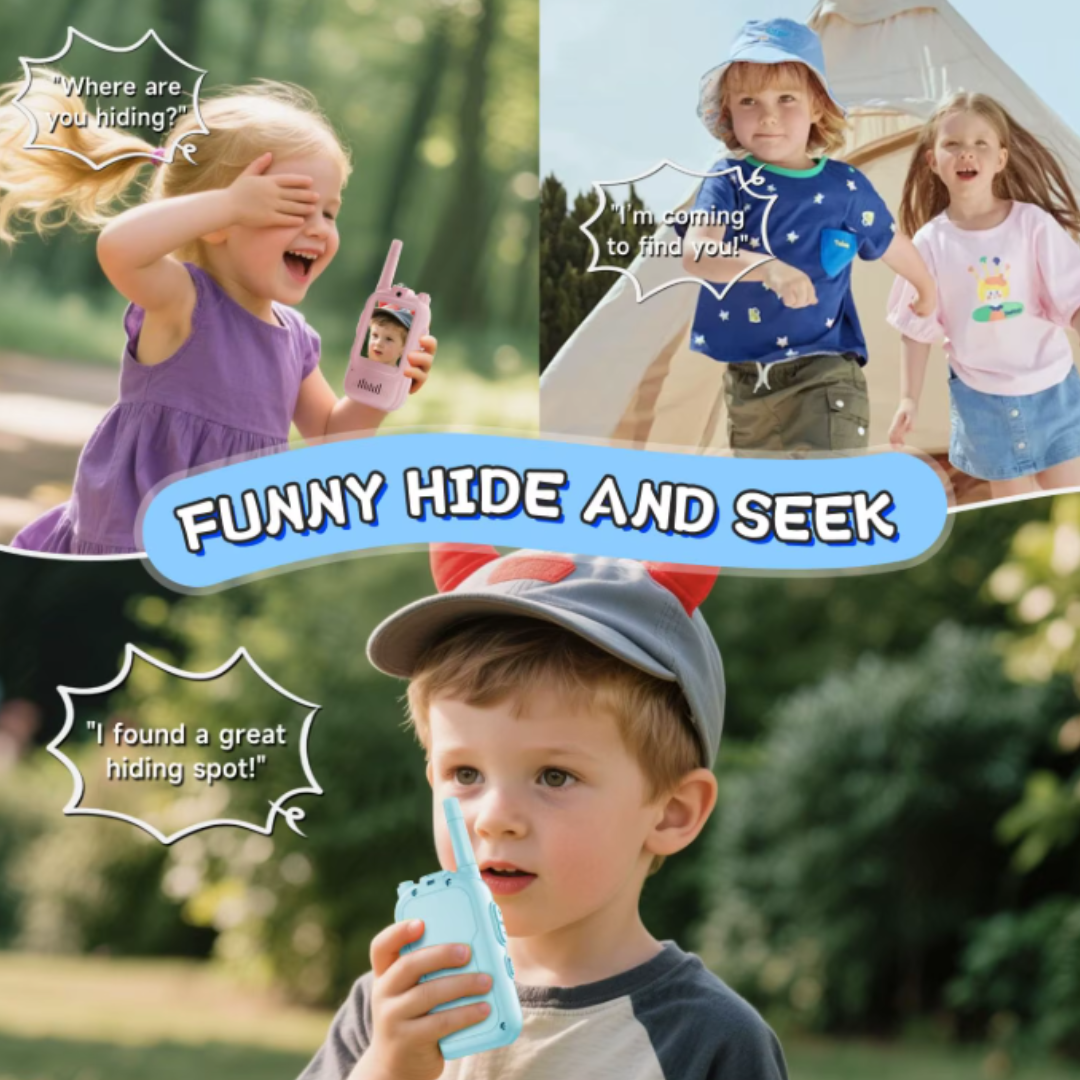 TikoTalks Walkie Talkies para Niños con Videollamada