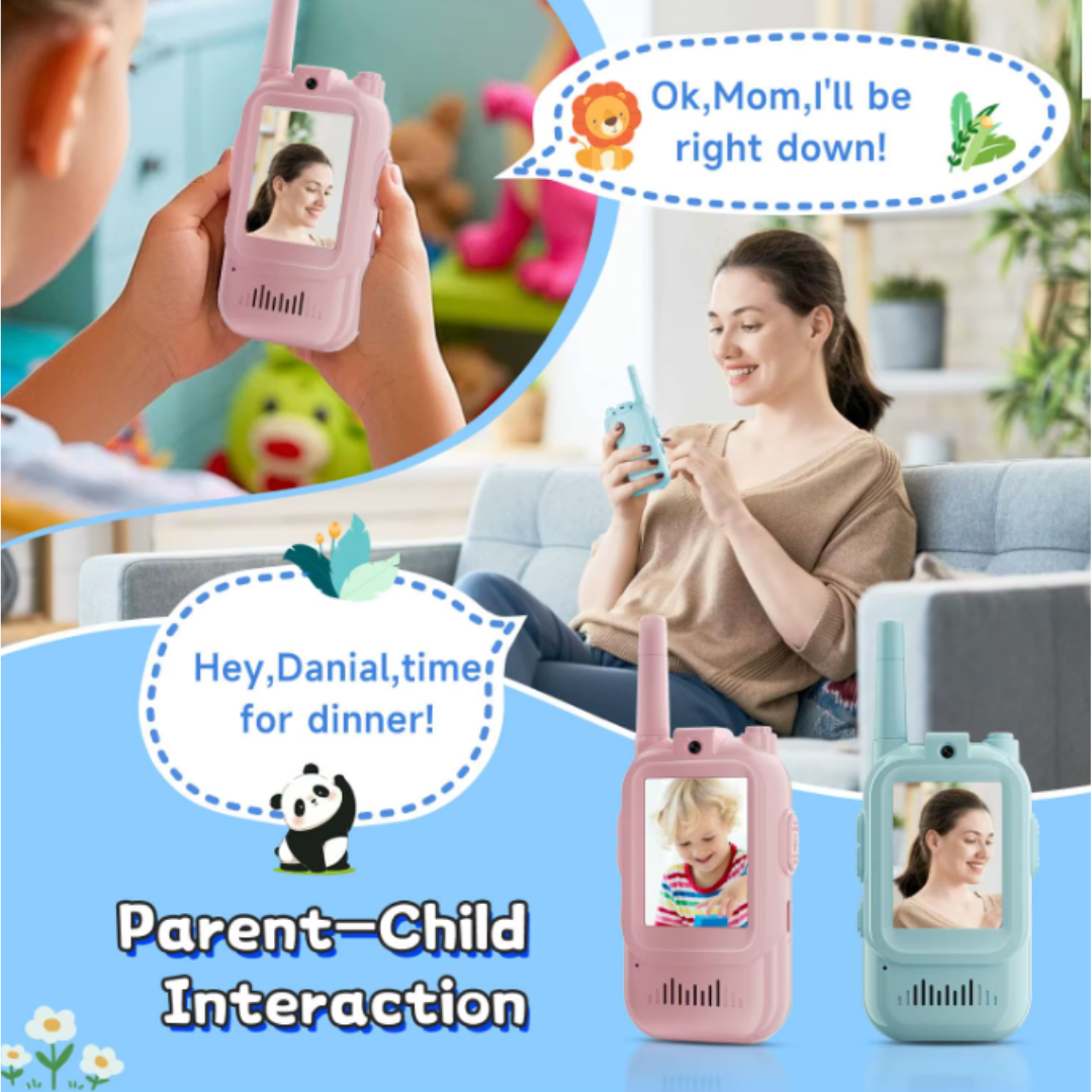 TikoTalks Walkie Talkies para Niños con Videollamada