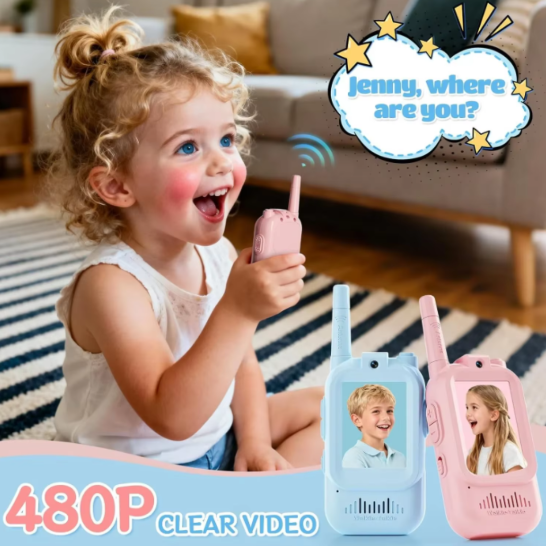 TikoTalks Walkie Talkies para Niños con Videollamada